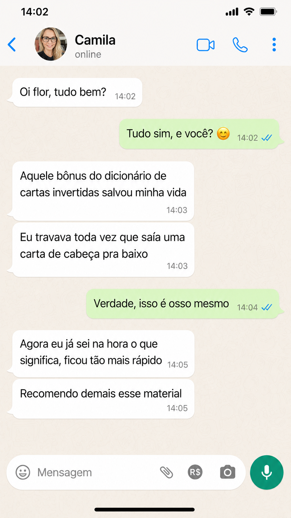 Depoimento Camila