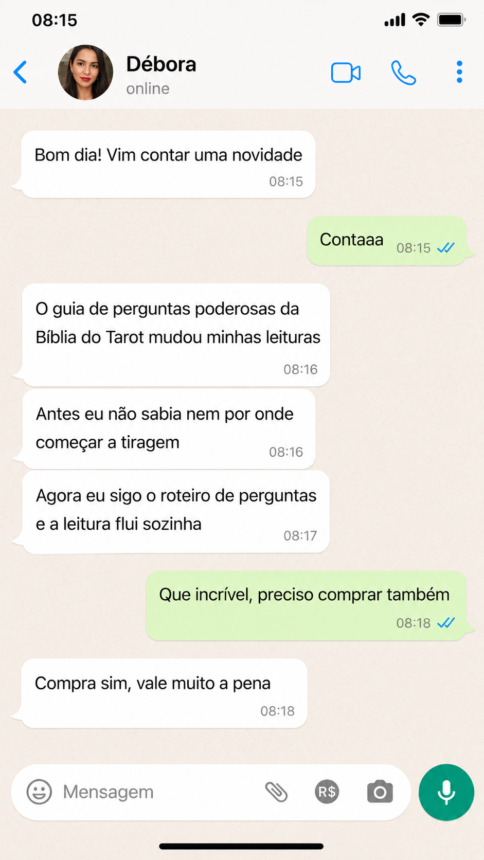 Depoimento Débora